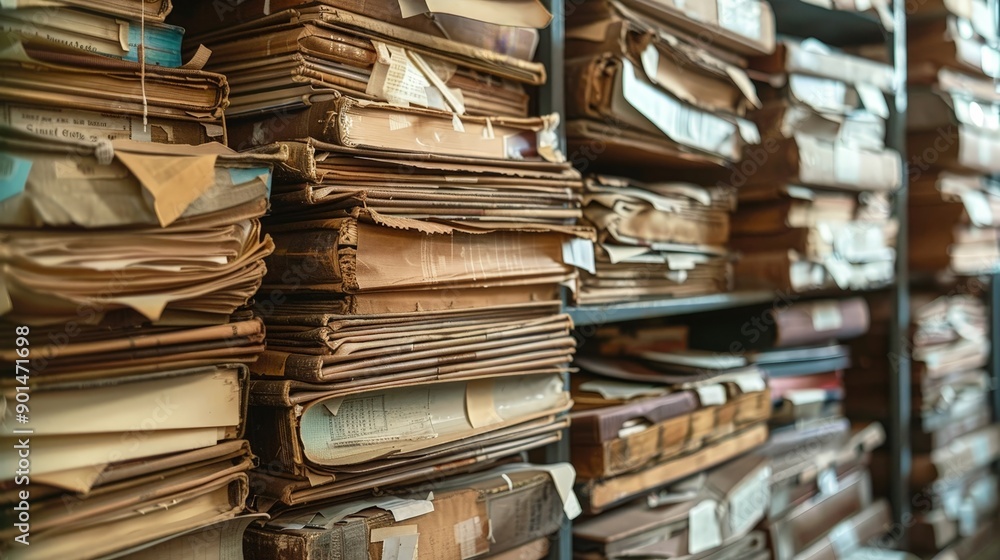 Poster write about the challenges and solutions of archiving multimedia documents.