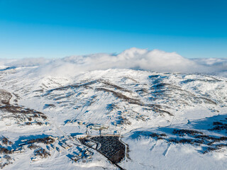 Perisher Ski Resort Front Valley