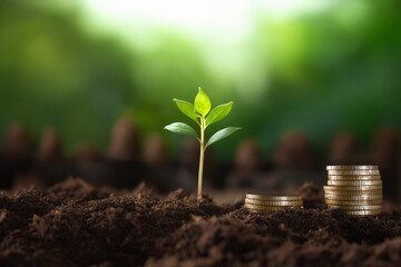 The theme emphasizes the importance of investments in seedling planting