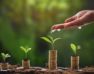 The theme emphasizes the importance of investments in seedling planting