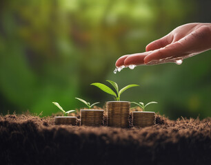 The theme emphasizes the importance of investments in seedling planting