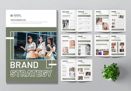Brand Strategy Brochure Template