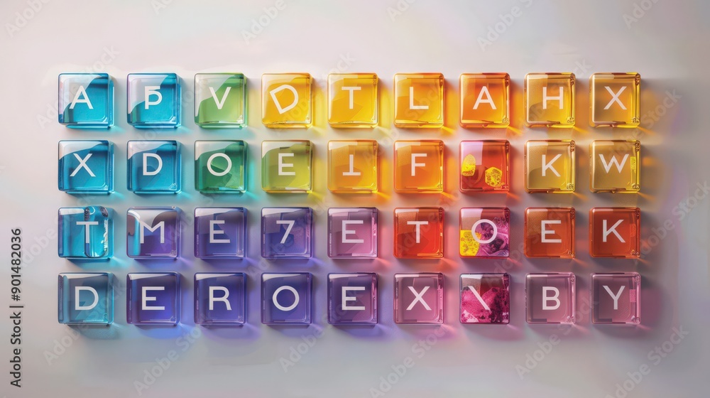 Poster diagram of the periodic table emphasizing the role of periodicity in predicting element properties a