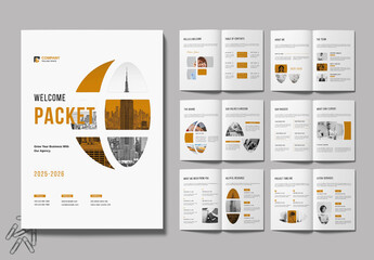 Client Welcome Packet Template Layout