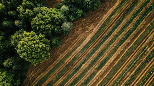Monoculture: Cultivating a single crop over extensive land areas, which can boost efficiency but may decrease soil health and ecosystem diversity over time.
