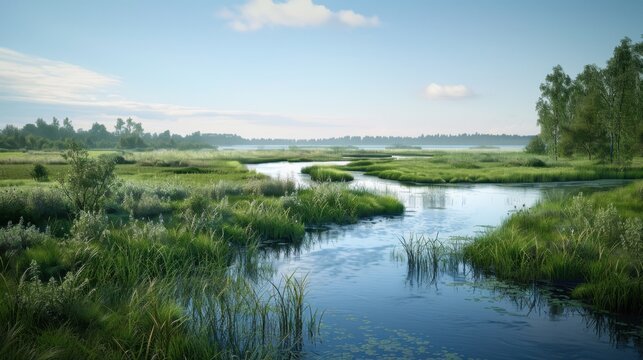 Riparian Zone: The transitional area between land and a river or stream, vital for maintaining water quality, supporting wildlife, and stabilizing banks.
