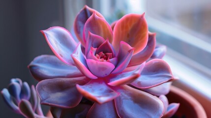 Succulent: Thick, fleshy plants that store water in their tissues, perfect for drought-prone areas, featuring a variety of intriguing forms and hues.
