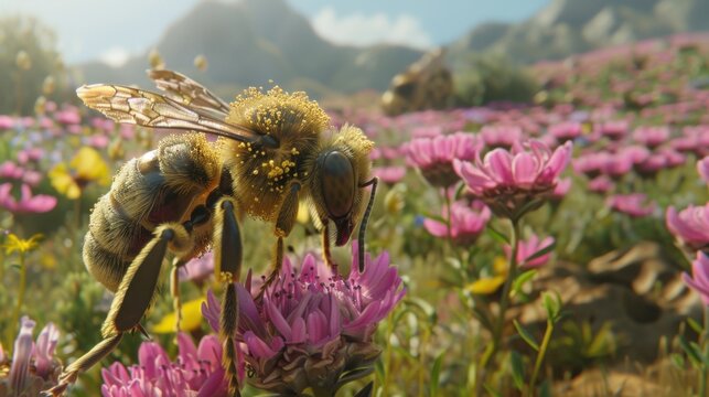 Pollinator: An entity, like bees or hummingbirds, that transfers pollen from one flower's anther to another's stigma, crucial for plant fertilization and biodiversity.

