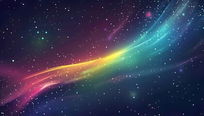 Obraz premium sky, sea, water, landscape, blue, ocean, night, nature, clouds, cloud, sun, light, horizon, space, sunset, aurora, lake, star, 3d, northern, moon, dark, summer, abstract, reflection, aurora 