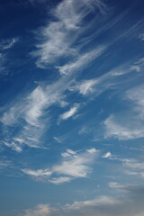 Ciel abstrait .