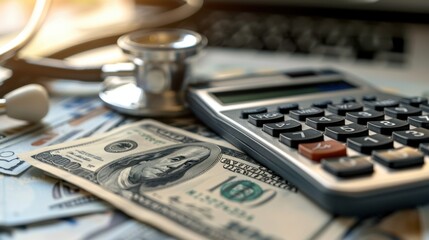 Concept of medical family insurance.