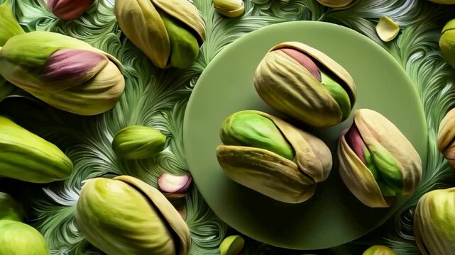 isolated Pistachio, beautiful detailed intricate insanely detailed octane render trending on artstation