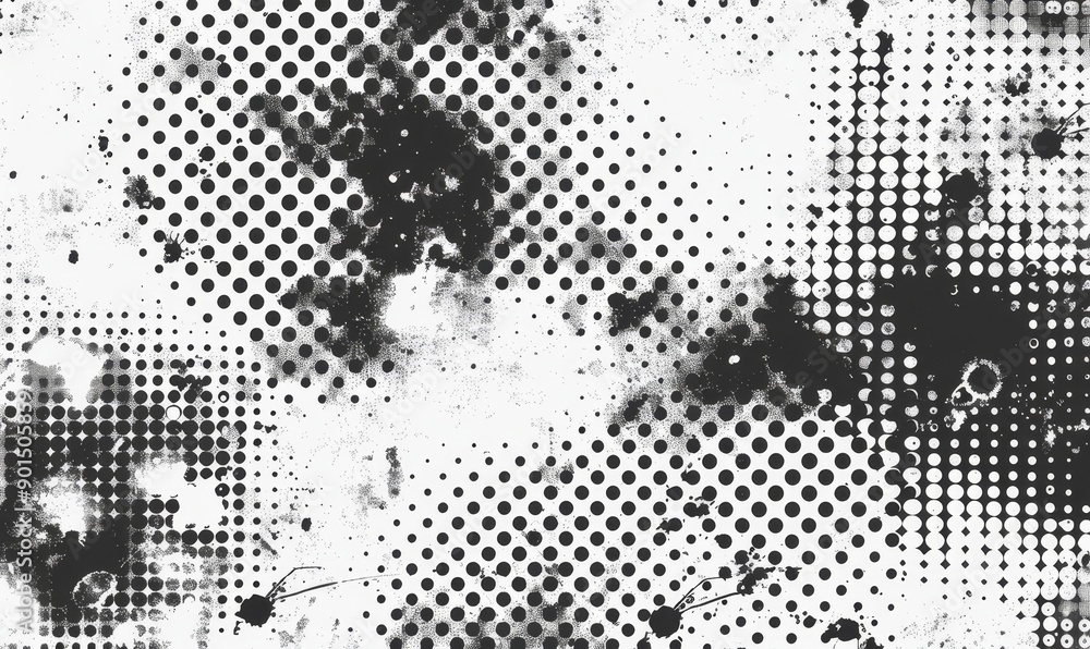 Poster a distorted brush stroke. a destroyed logo. trendy error shapes. glitched frames. grunge textured. d