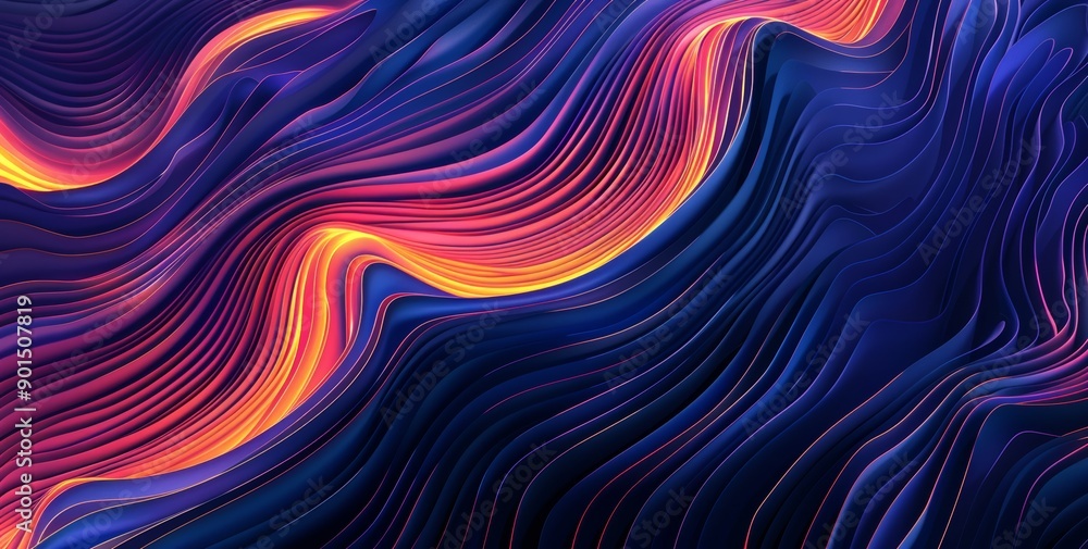 Poster this background texture features a beautiful color gradient background with noise. the background te