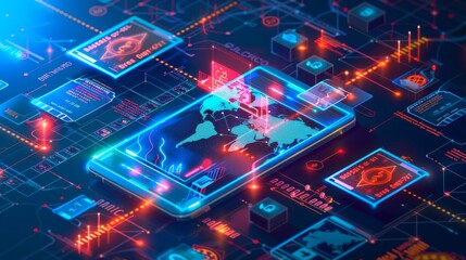 Obraz premium Currency Exchange Concepts and Interbank Payments, use to money transfer global business FinTech Finance Technology Online Banking, online banking interbank payment concept 