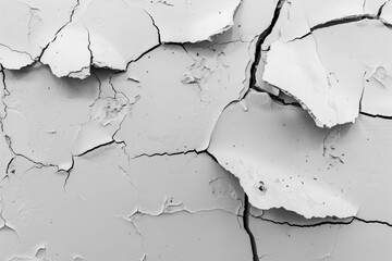 Naklejka premium A grungy concrete wall with distressed texture as a background