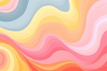 Fototapeta premium Rainbow backgrounds pattern yellow.
