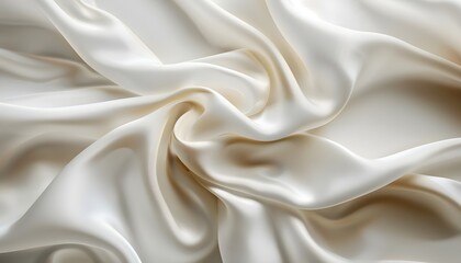 Obraz premium silk, satin, fabric, texture, gold, textile, material, cloth, pattern, decoration, wave, luxury, soft, golden, shiny, smooth, drapery, silky, color, backdrop, shine, design, fashion, cream, elegant