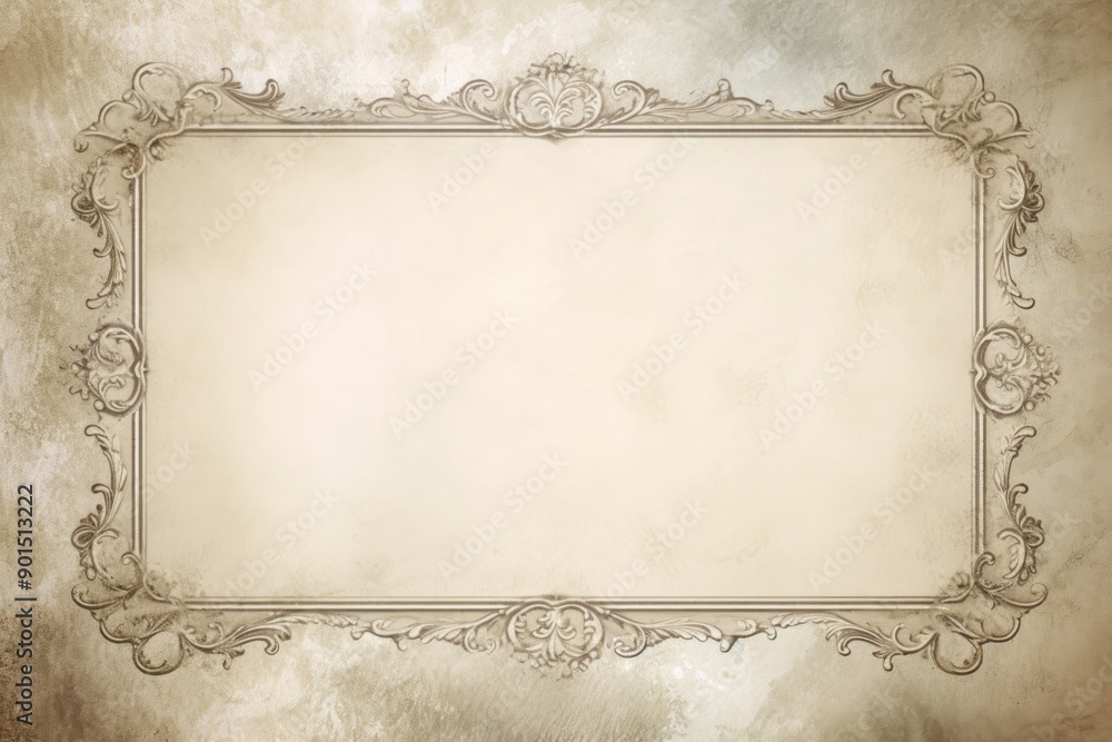 Aufkleber classical simple style backgrounds frame paper.