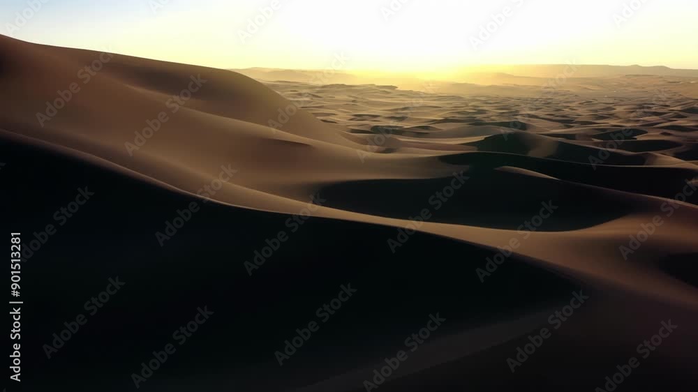 Poster the sharp contrast between the dark shadows and soft light creates a dramatic effect as the drone gl