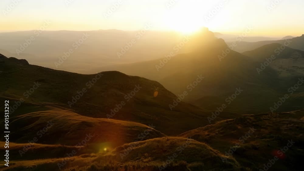 Aufkleber with each passing moment the landscape transforms revealing new patterns shadows and textures as the