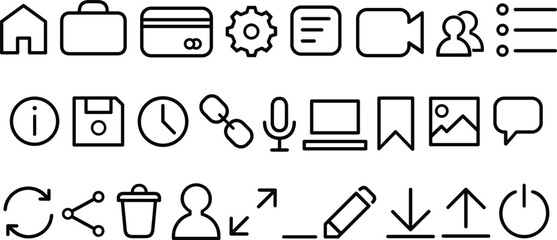 icon set, icon, icons, vector, symbol, set, web, sign, internet, business, design, button, music, illustration, arrow, mail, computer, collection, chart, media, element