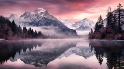 Mountain wallpaper landscape nature lake.