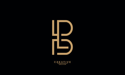 BL, LB, B, L, Abstract Letters Logo Monogram