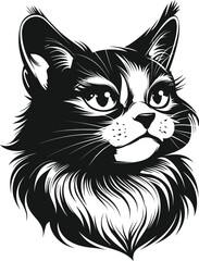 Obraz premium animals hand drawn logotype sketch.