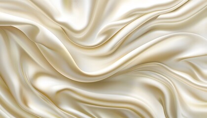 Fototapeta premium silk, satin, fabric, texture, gold, textile, material, cloth, pattern, decoration, wave, luxury, soft, golden, shiny, smooth, drapery, silky, color, backdrop, shine, design, fashion, cream, elegant