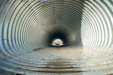 Сonstruction of a pipe on the river bottom