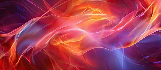 Fototapeta premium Vivid abstract backdrop suitable for various design projects like web interface and cover design or as a wallpaper with ample copy space image