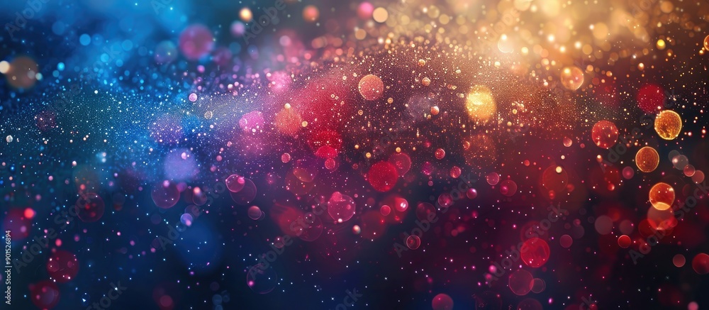 Poster bokeh background with abstract texture ideal for copy space image