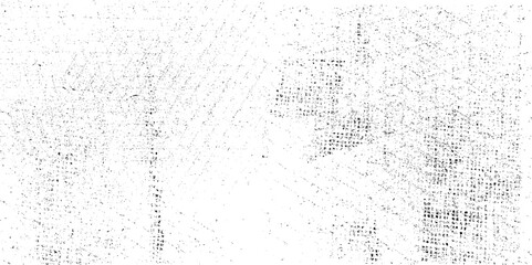 Abstract artistic dusty paint splatter texture. Dark grainy texture on white background. Dust overlay textured. Grain noise particles. Rusted white effect. Vector illustration. 