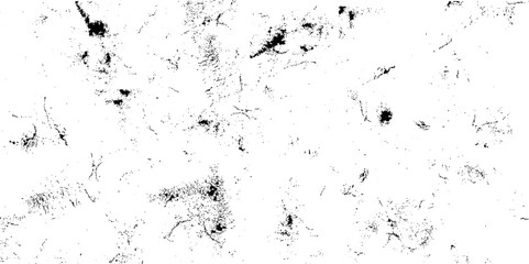 Dark grainy texture on white background. Dust overlay textured. Grain noise particles. Rusted white effect. Black grunge detailed background. Vector