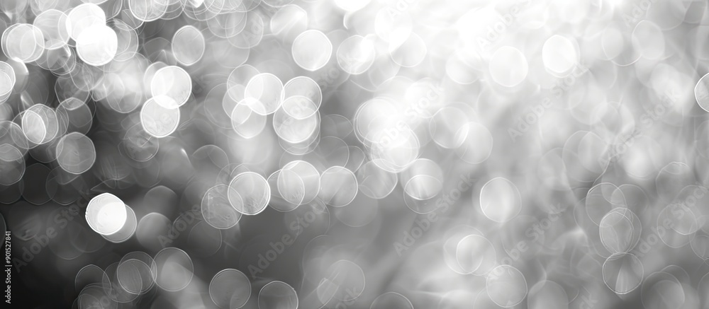 Poster abstract blurred background in shades of grey with copy space image