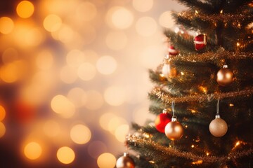 Christmas tree backgrounds light plant.