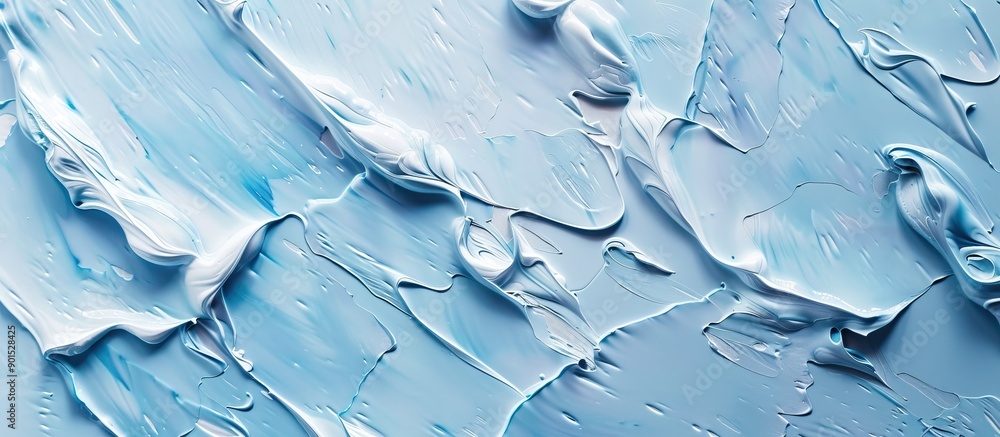 Poster textured paper background with glossy finish paint strokes and copy space image