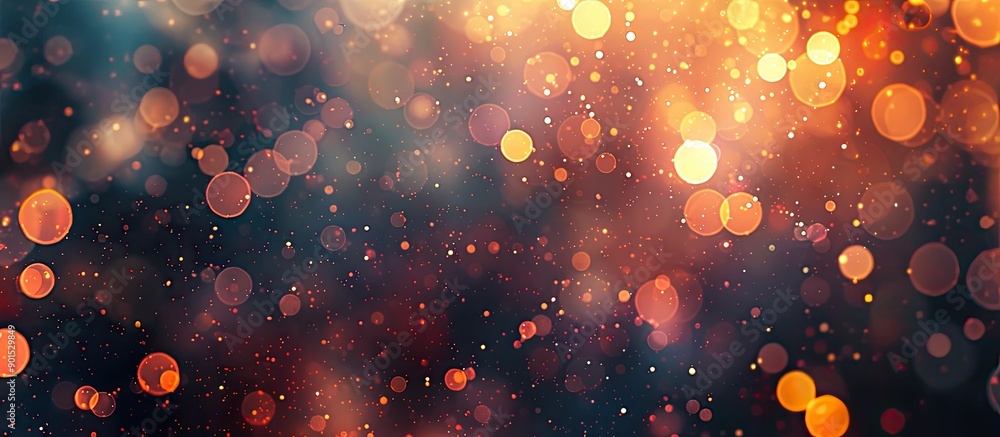 Poster bokeh effect creating a blurry texture ideal for overlaying text logos or other elements featuring c