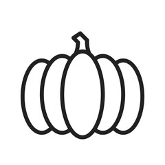 Pumpkin  icon vector image. Suitable for mobile application web application and print media.