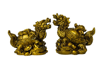 Dragon statues