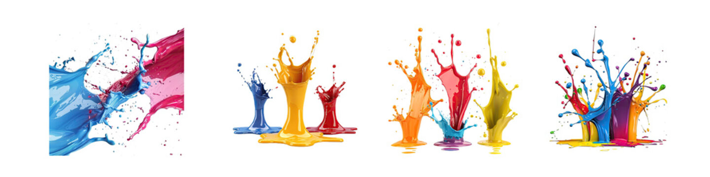 Random Color Splashes