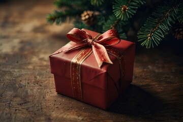 christmas tree with gifts