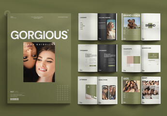 Brand Guideline Layout