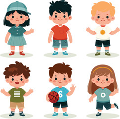 Children Illustration Set 1