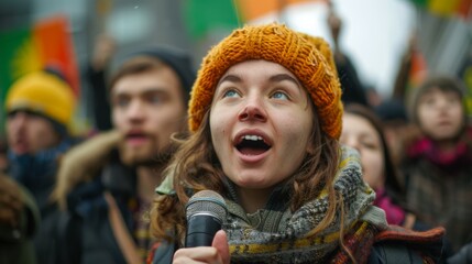 Climate Change Protests, Powerful images of global climate marches and environmental activism, capturing the voices demanding action