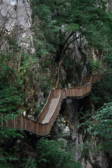 Horma Canyon in Kastamonu Turkey