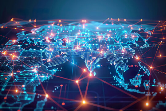 Data Interlinked With Computer