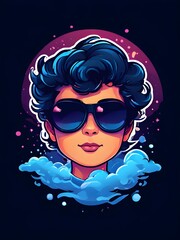 child with sunglasses