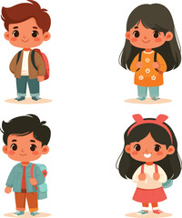 Children Illustration Set 4